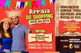 Festa Junina no Shopping Cidade das Artes!